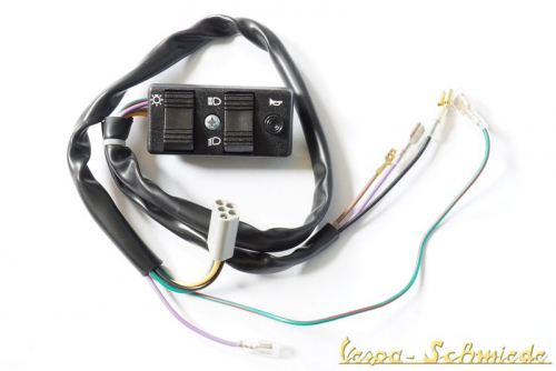 Lichtschalter - 9 Kabel / Schließer - PX Lusso ohne Batterie